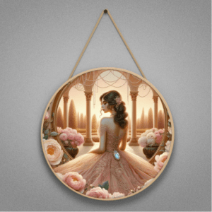 Princess Wall Decor Wooden Wall Hanging