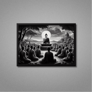 Buddha Teaching Wall Art